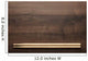 Wooden Drumsticks Wooden Table Wall Decal