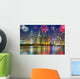 Fireworks Display on Sky Dubai Wall Decal