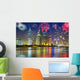 Fireworks Display on Sky Dubai Wall Decal