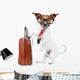 Businessman Boss Dog Wall Decal