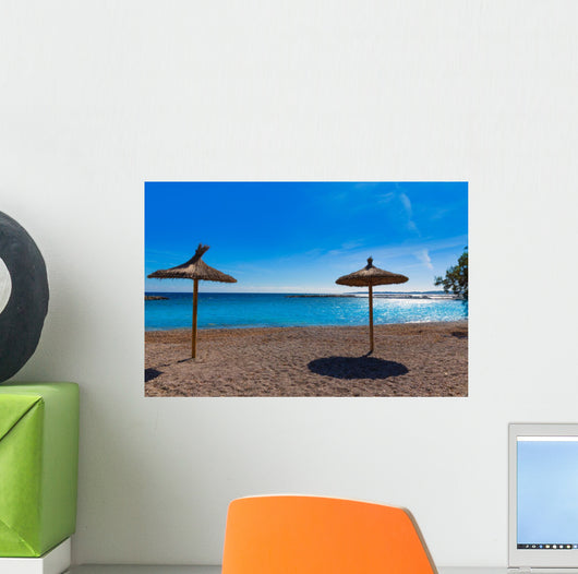 Majorca Cala Bona Beach Wall Decal