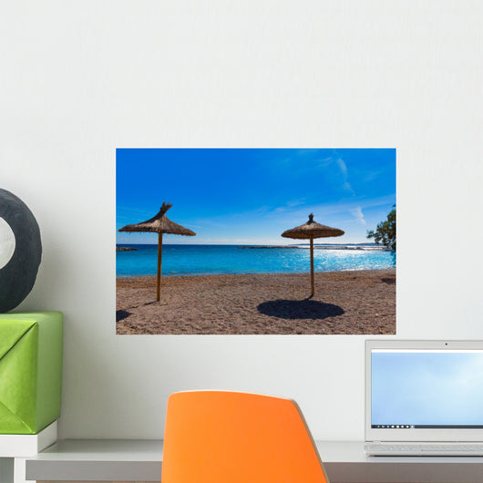 Majorca Cala Bona Beach Wall Decal