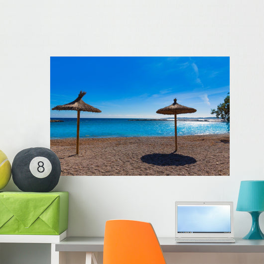 Majorca Cala Bona Beach Wall Decal