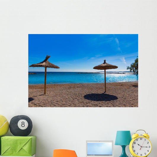 Majorca Cala Bona Beach Wall Decal