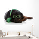 St Patrick's Day Rottie Wall Decal