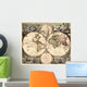 Antique World Map Wall Decal