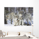 Grey Wolf Pack Wall Decal