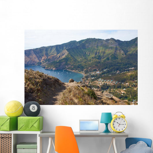 Robinson Crusoe Island Wall Decal Design 2