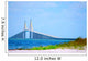Sunshine Skyway Bridge Tampa Wall Decal