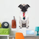 Business Boss Dog Wall Decal