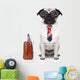 Business Boss Dog Wall Decal