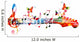 Colorful Music Design with Wall Decal Design 2
