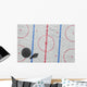 Referee's Hockey Rink Wall Decal