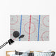 Referee's Hockey Rink Wall Decal