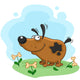 Dog Wall Decal Design 1