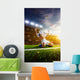Soccer Player Action Panorama Wall Decal