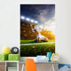Soccer Player Action Panorama Wall Decal