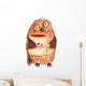 Owl with Cup Coffee Wall Decal
