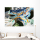 Dragon Salamandra Gaudi Mosaic Wall Decal