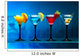 Cocktails Wall Decal