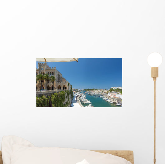 Town Hall and Port Wall Decal
