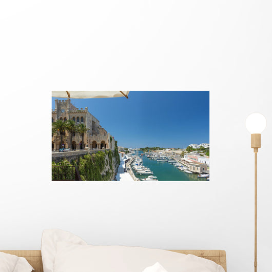 Town Hall and Port Wall Decal