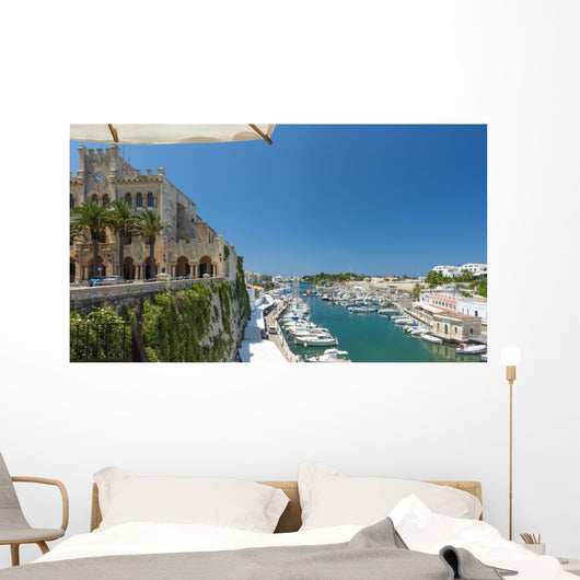 Town Hall and Port Wall Decal