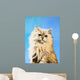 Oil Painting Drawing Cat Wall Decal