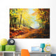 Oil Painting Landscape Colorful Wall Decal