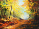 Oil Painting Landscape Colorful Wall Decal
