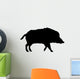 Wildschwein Silhouette Wall Decal
