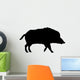 Wildschwein Silhouette Wall Decal
