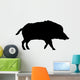 Wildschwein Silhouette Wall Decal