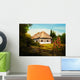 Oil Painting House Forest Wall Decal