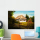 Oil Painting House Forest Wall Decal