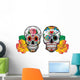 Roses and Sugar Skulls Wall Stickers Wall Decal