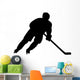 Hockey Player Wall Decal