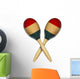 Rattle Maracas Wall Decal