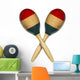 Rattle Maracas Wall Decal