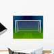 Soccer Goalpost with Net Wall Decal