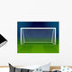 Soccer Goalpost with Net Wall Decal