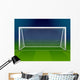 Soccer Goalpost with Net Wall Decal