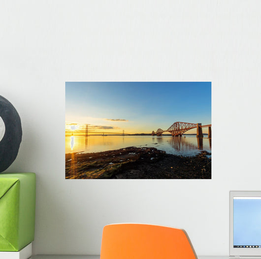 Two Bridges over Firth Wall Decal