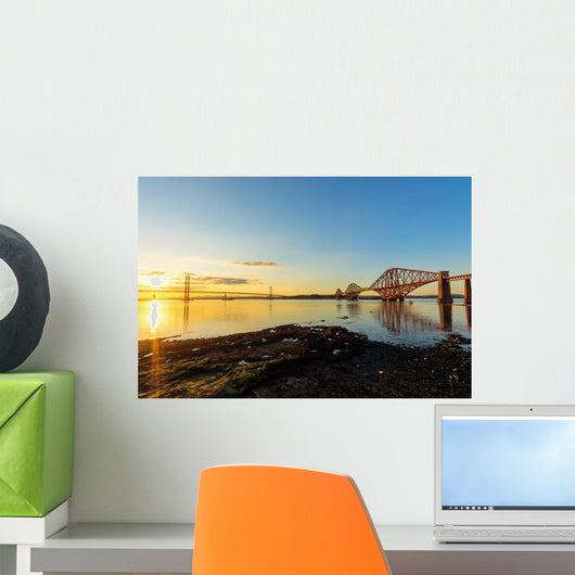 Two Bridges over Firth Wall Decal