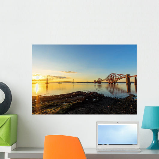 Two Bridges over Firth Wall Decal
