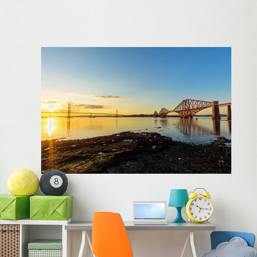Two Bridges over Firth Wall Decal