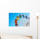 Detail Colorful Ferris Wheel Wall Decal