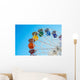 Detail Colorful Ferris Wheel Wall Decal