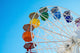 Detail Colorful Ferris Wheel Wall Decal