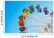 Detail Colorful Ferris Wheel Wall Decal